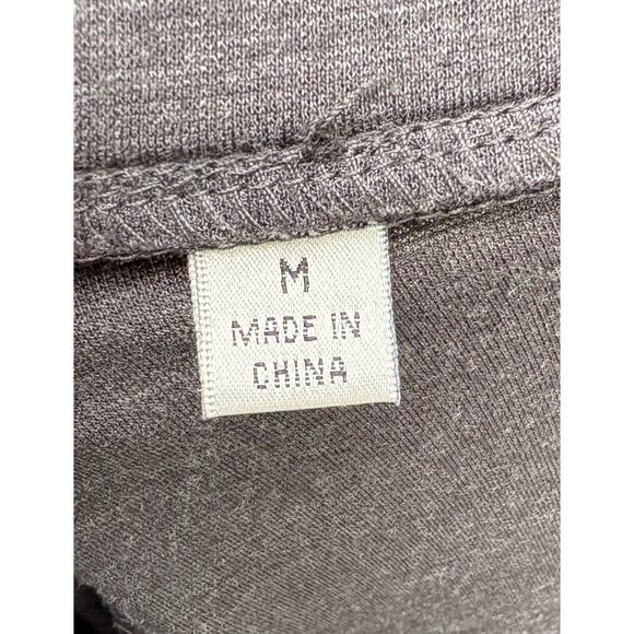 George Simonton Skirt Long Heather Gray Medium Stretch Knit Gored Maxi Preppy - Picture 4 of 5